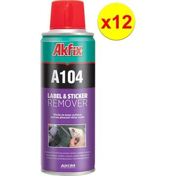 Akfix A104 200 Mililitre Etiket Sökücü Mastik Yapışkan Sökücü Sprey