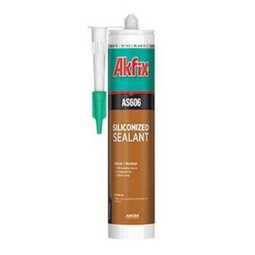 Akfix AA016 AS606 280 ml Gri Silikonize Akrilik Mastik