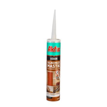 Akfix AA018 AS606 280 ml Krem Silikonize Akrilik Mastik