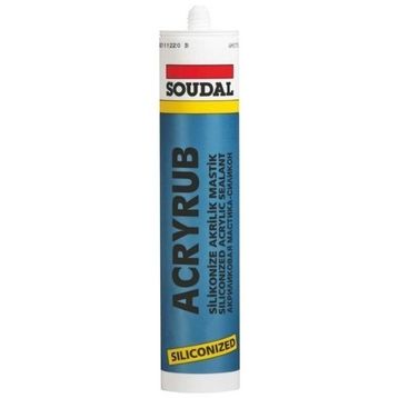 Akfix AS606 Siyah 500 gr Silikonize Mastik