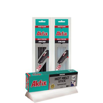 Akfix HM208 Şeffaf Mum Silikon