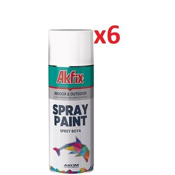 Akfix RAL1015 Parlak Krem Akrilik 400 ml Sprey Boya