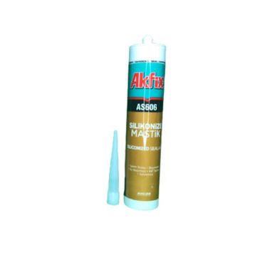 Akfix SA041 100E 280 ml Şeffaf Silikon