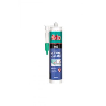 Akfix SA043 100E 280 ml Siyah Silikon