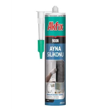 Akfix SA081 280 ml Nötr %100 Ayna Silikonu
