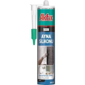 Akfix SA081 280 ml Nötr %100 Ayna Silikonu