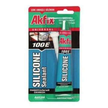 Akfix SA111 100E 50 ml Şeffaf Silikon