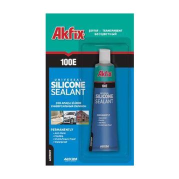Akfix SA111 100E 50 ml Şeffaf Silikon
