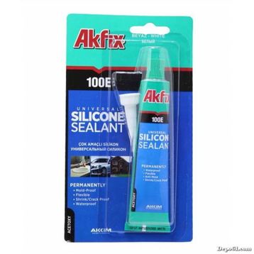 Akfix SA112 100E 50 ml Beyaz Silikon