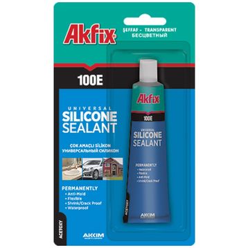 Akfix SA112 100E 50 ml Beyaz Silikon