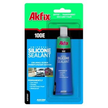 Akfix SA112 100E 50 ml Beyaz Silikon