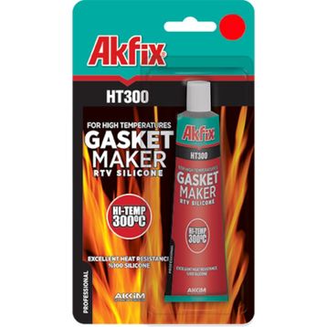Akfix SA113 HT300 50 ml Siyah Yüksek Isı Silikonu