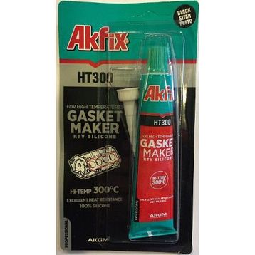 Akfix SA113 HT300 50 ml Siyah Yüksek Isı Silikonu