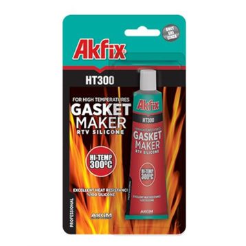 Akfix SA215 HT300 Kırmızı 50 ml Tüp Yüksek Isı Silikonu