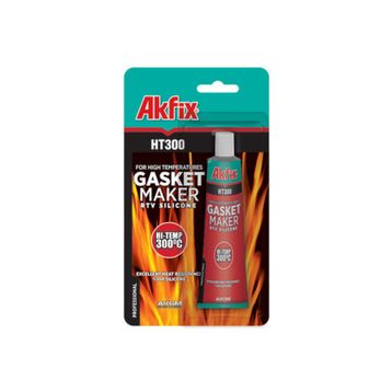 Akfix SA215 HT300 Kırmızı 50 ml Tüp Yüksek Isı Silikonu