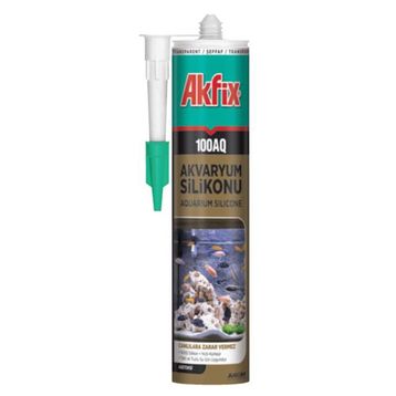 Akfix Şeffaf 280 ml Akvaryum Silikonu