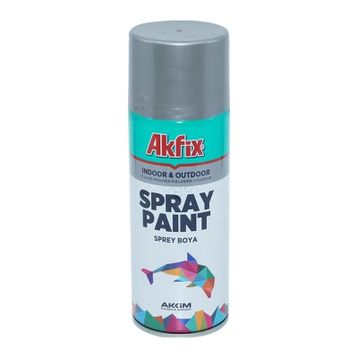 Akfix Silver Efect Chome Gümüş 400 ml Sprey Boya