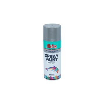 Akfix Silver Efect Chome Gümüş 400 ml Sprey Boya