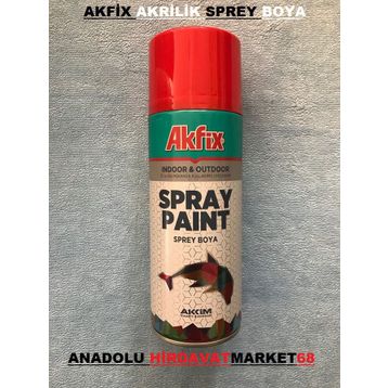 Akfix SP423215 400 ml İnox Çelik Efekt Sprey Boya
