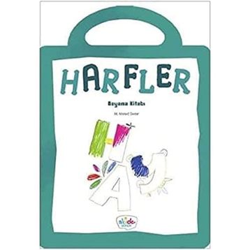Akide Şekeri Harfler Boyama Kitabı