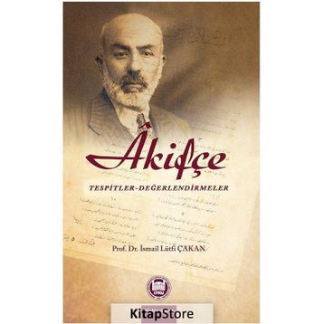 Akifçe - Prof. Dr. İ. Lütfi Çakan
