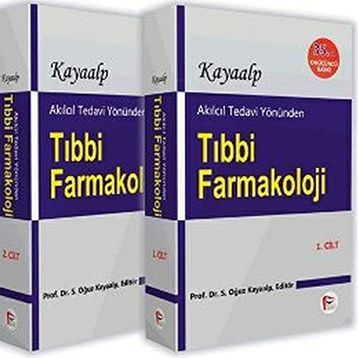Akılcıl Tedavi Yönünden Tıbbi Farmakoloji 2 Cilt Takım - oguz kayaalp