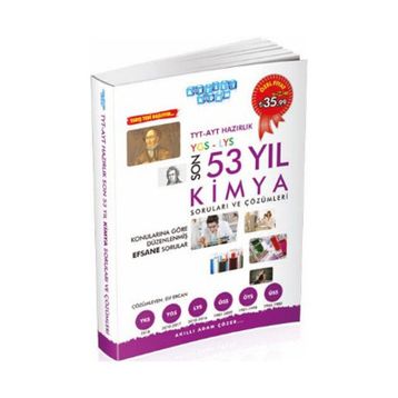 Akıllı Adam Tyt Ayt Hazırlık Son 54 Yıl Kimya Çıkmış Soruları Ve Çözümleri