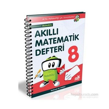 Akıllı Matematik Defteri 8. Sınıf - Mehmet Ali Varışlı