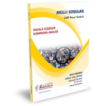 Akıllı Sorular Halkla İlişkiler Kampanya Analizi - İlkumut Açıköğretim Yayınları