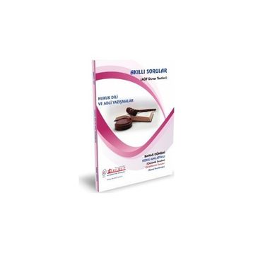 Akıllı Sorular Hukuk Dili ve Adli Yazışmalar - İlkumut Açıköğretim Yayınları