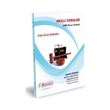 Akıllı Sorular İcra ve İflas Hukuku - İlkumut Açıköğretim Yayınları