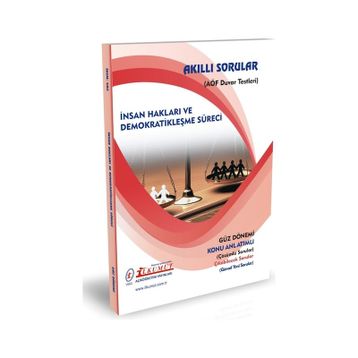Akıllı Sorular İnsan Hakları ve Demokratikleşme Süreci - İlkumut Açıköğretim Yayınları
