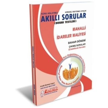 Akıllı Sorular Mahalli İdareler Maliyesi - İlkumut Açıköğretim Yayınları