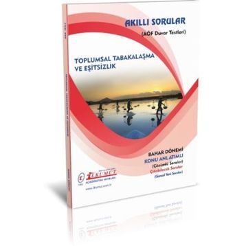 Akıllı Sorular Toplumsal Tabakalaşma ve Eşitsizlik - İlkumut Açıköğretim Yayınları
