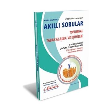 Akıllı Sorular Toplumsal Tabakalaşma ve Eşitsizlik - İlkumut Açıköğretim Yayınları