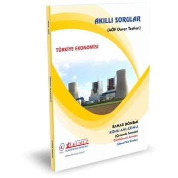 Akıllı Sorular Türkiye Ekonomisi - İlkumut Açıköğretim Yayınları