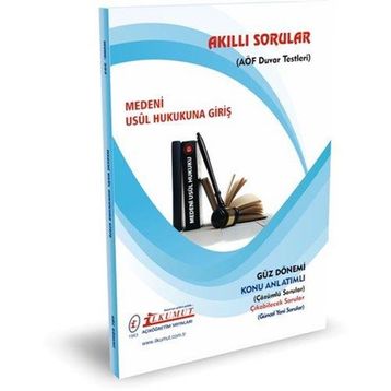 Akıllı Sorular Yargı Örgütü ve Tebligat Hukuku - İlkumut Açıköğretim Yayınları