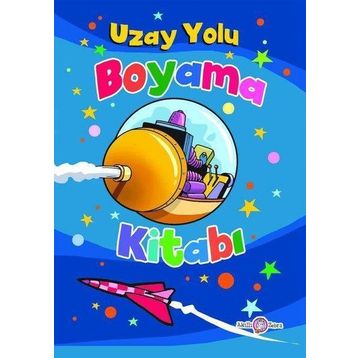 Akıllı Zebra Uzay Yolu Boyama Kitabı