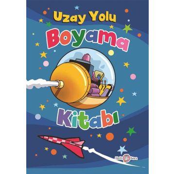 Akıllı Zebra Uzay Yolu Boyama Kitabı