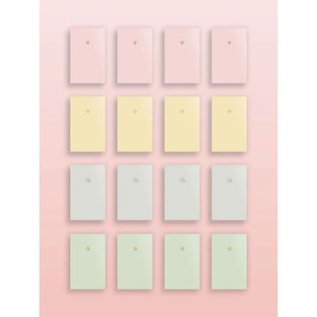 AKILLICA 16'lı Pastel Defter Seti