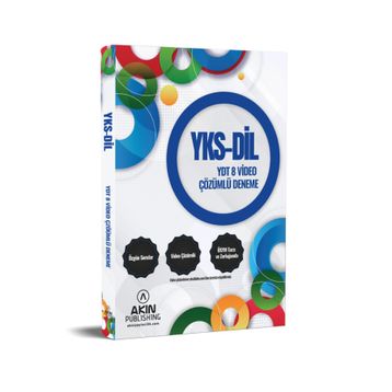 Akın Dil Eğitimi Yks Dil Ydt Video Çözümlü 8 Deneme Sınavı