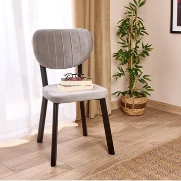 Akın Lüx 85x41x43 cm Gri Elma Sandalye