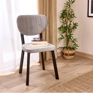 Akın Lüx 85x41x43 cm Gri Elma Sandalye