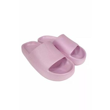 Akınal Bella Açık Pudra Unisex Sabo Önü Açık Ev Terlik