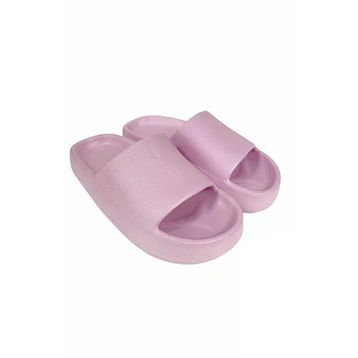Akınal Bella Açık Pudra Unisex Sabo Önü Açık Ev Terlik