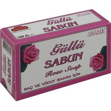 Akışık 100 gr Güllü Sabun