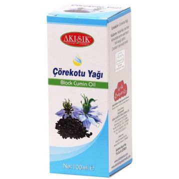 Akışık 100 ml Çörekotu Yağı Bitkisel Yağ