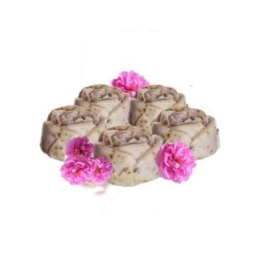 Akita 1 kg Doğal El Yapımı Gül Suyu Sabun