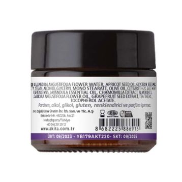 Akita % 100 Doğal Anti-Aging Yüz Kremi 35+ Yaş Lavanta 50 ml Yüz Kremi