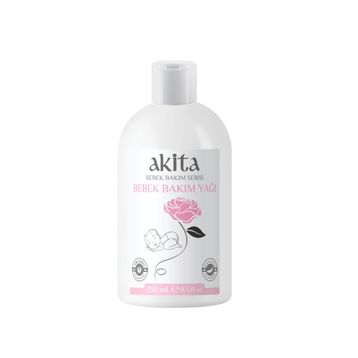 Akita Gül 250 ml Bebek Bakım Yağı